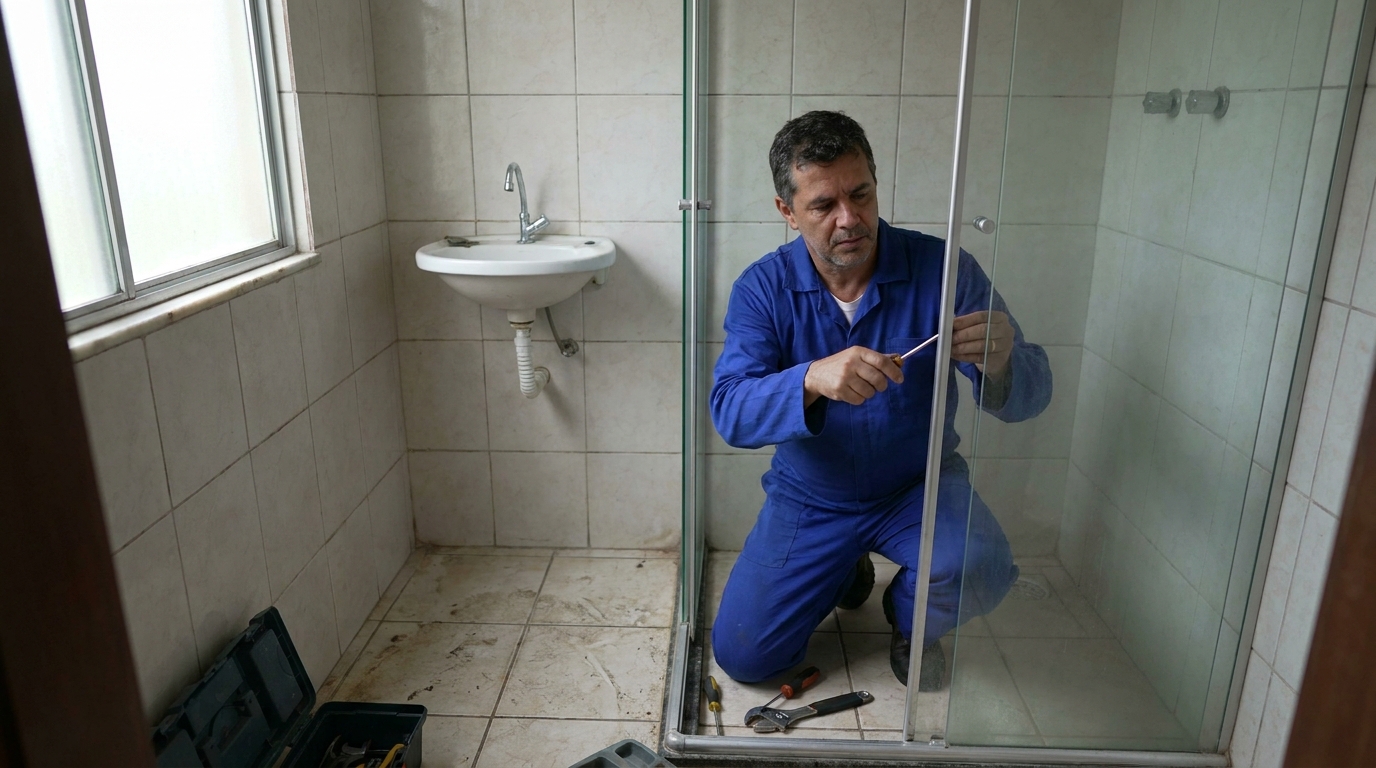 Troca de Roldanas e Trilhos no Amazonas, Montes Claros‑MG